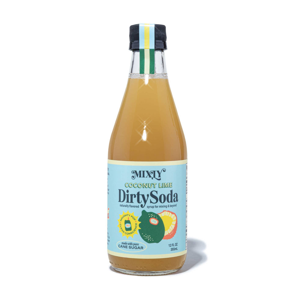 Coconut Lime Dirty Soda Syrup 12 FL OZ