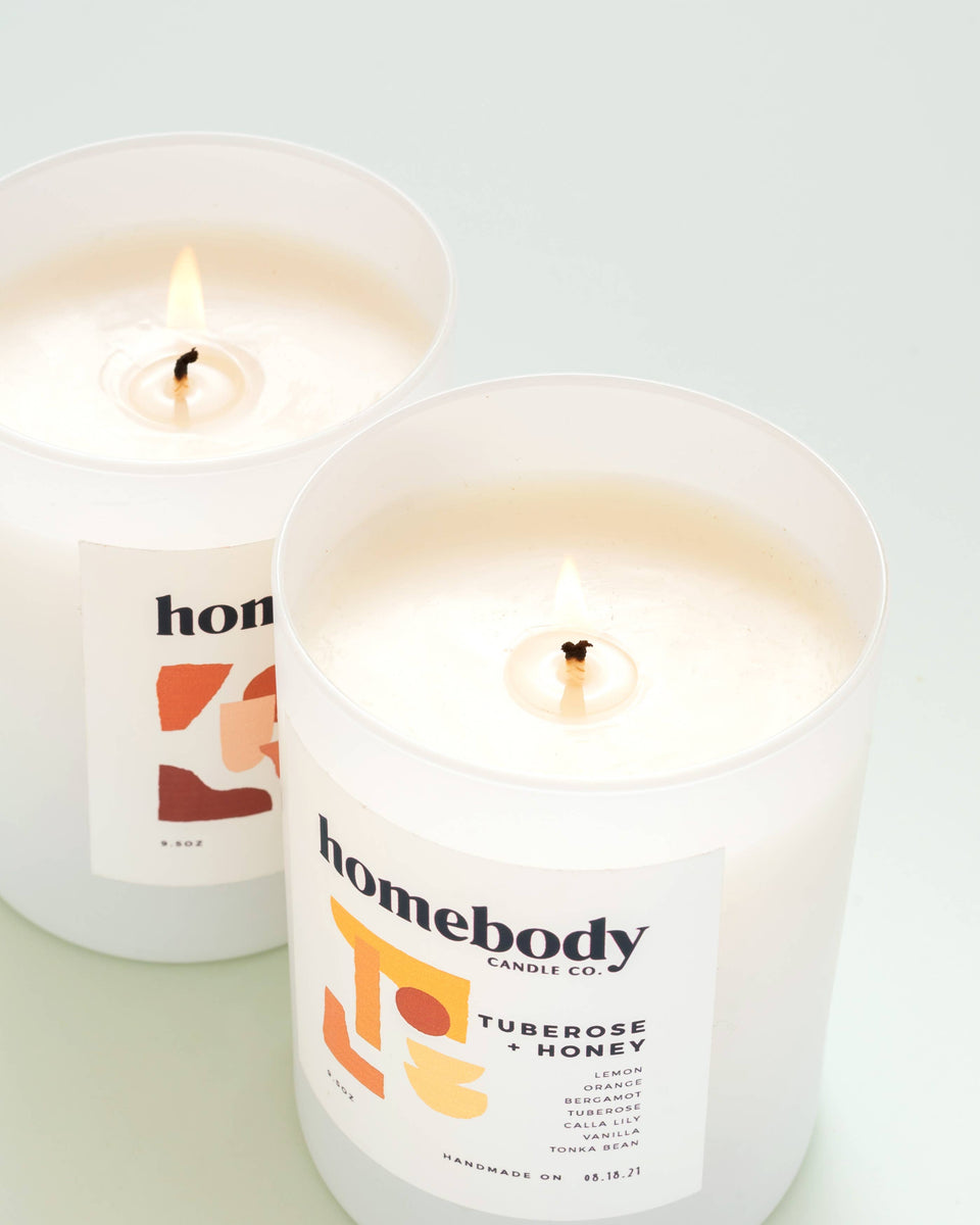 Heirloom Cotton • burn + bloom candle ✸ 2025 Spring