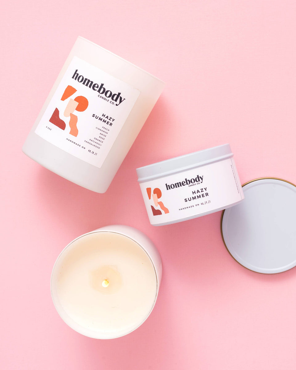 Heirloom Cotton • burn + bloom candle ✸ 2025 Spring