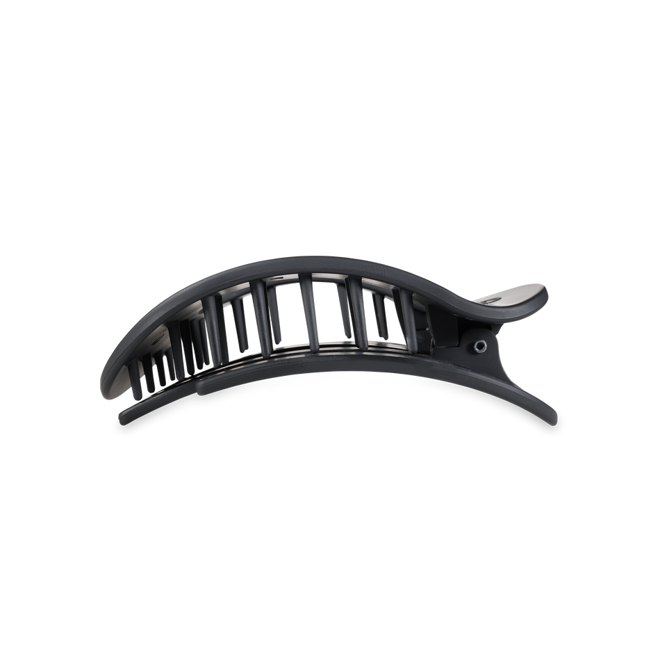 Round Flat Hair Clip | Medium | Midnight Matte