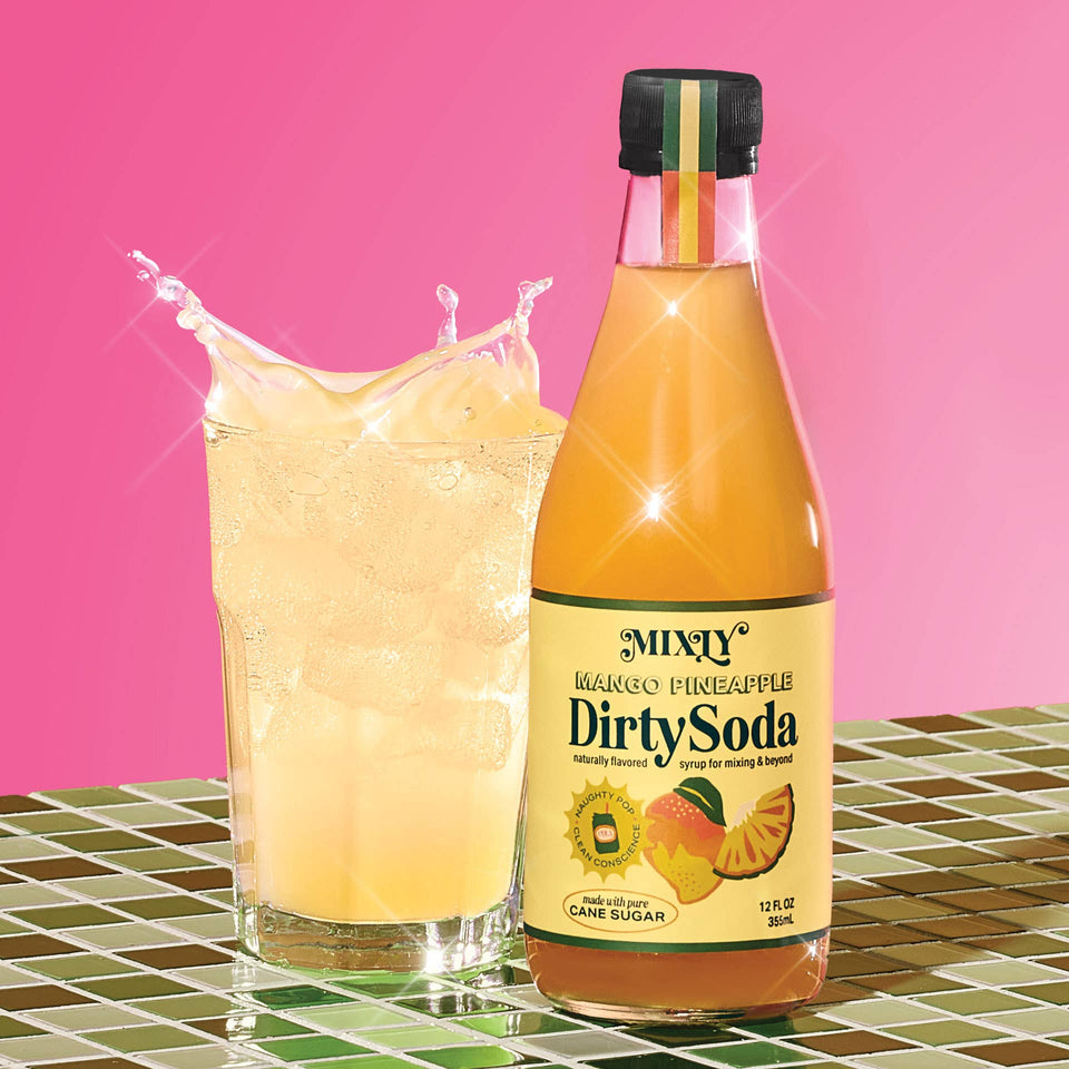 Mango Pineapple Dirty Soda Syrup 12 FL OZ