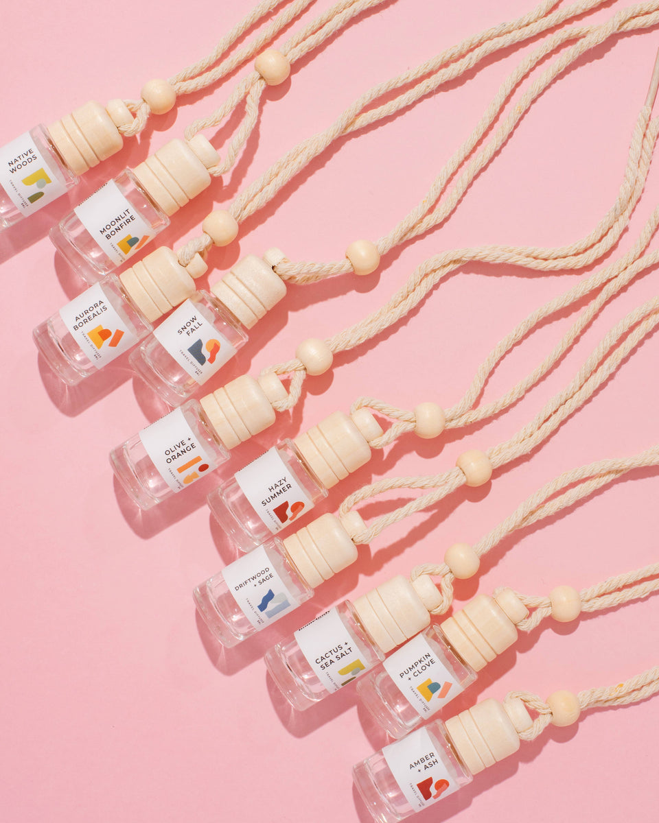 Travel Diffusers • Hanging: Palo Santo