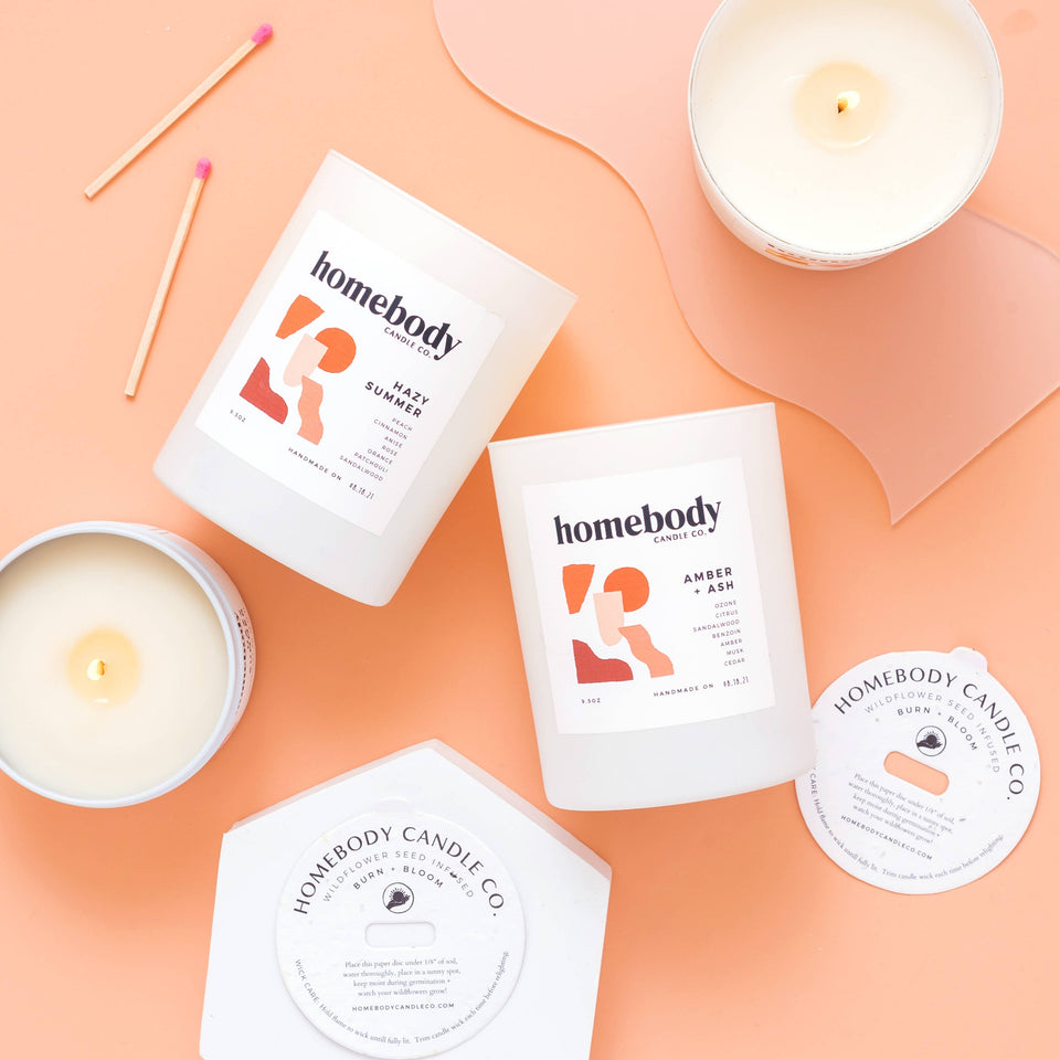 Golden Hour • burn + bloom candle