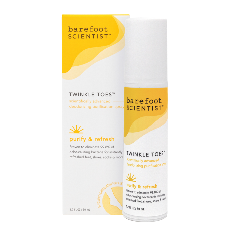 Twinkle Toes | Foot-freshening, odor-eliminating super spray