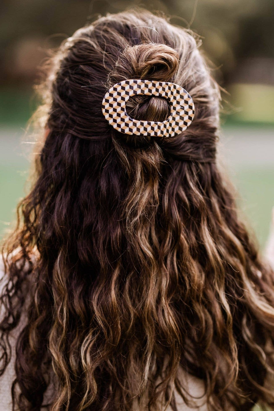 Round Flat Hair Clip | Small | Gone Glamping