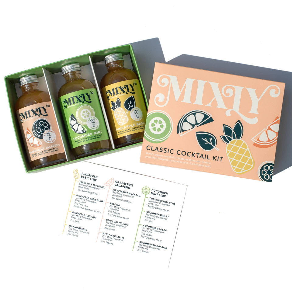 Classic Cocktail / Mocktail Drink Kit & Gift Set