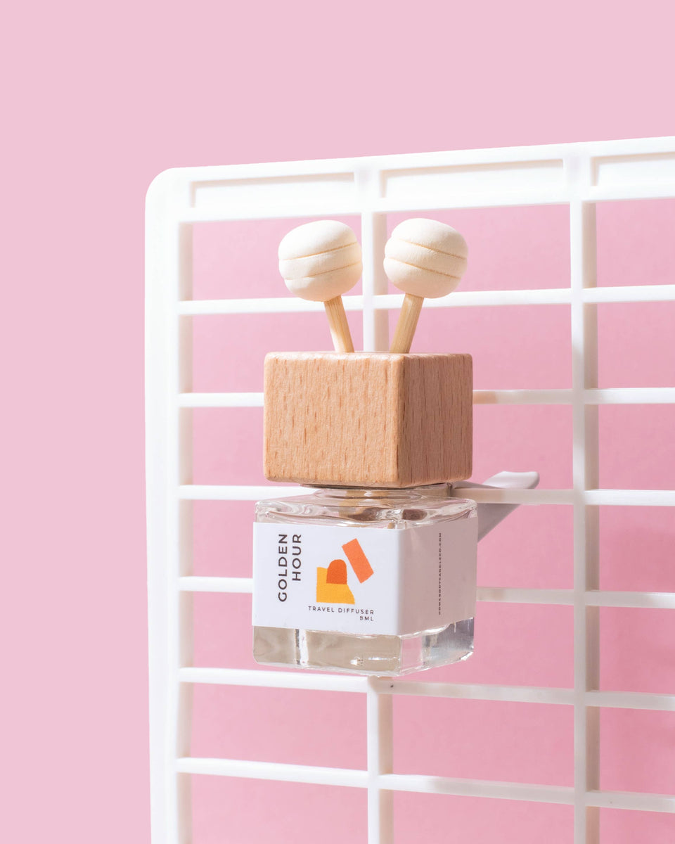 Travel Diffusers • Vent Clip: Palo Santo