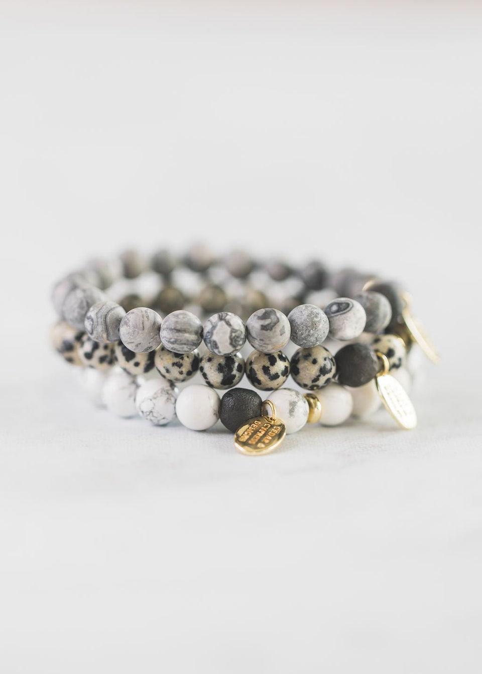 Dalmation One Little Bead Bracelet | petite shops