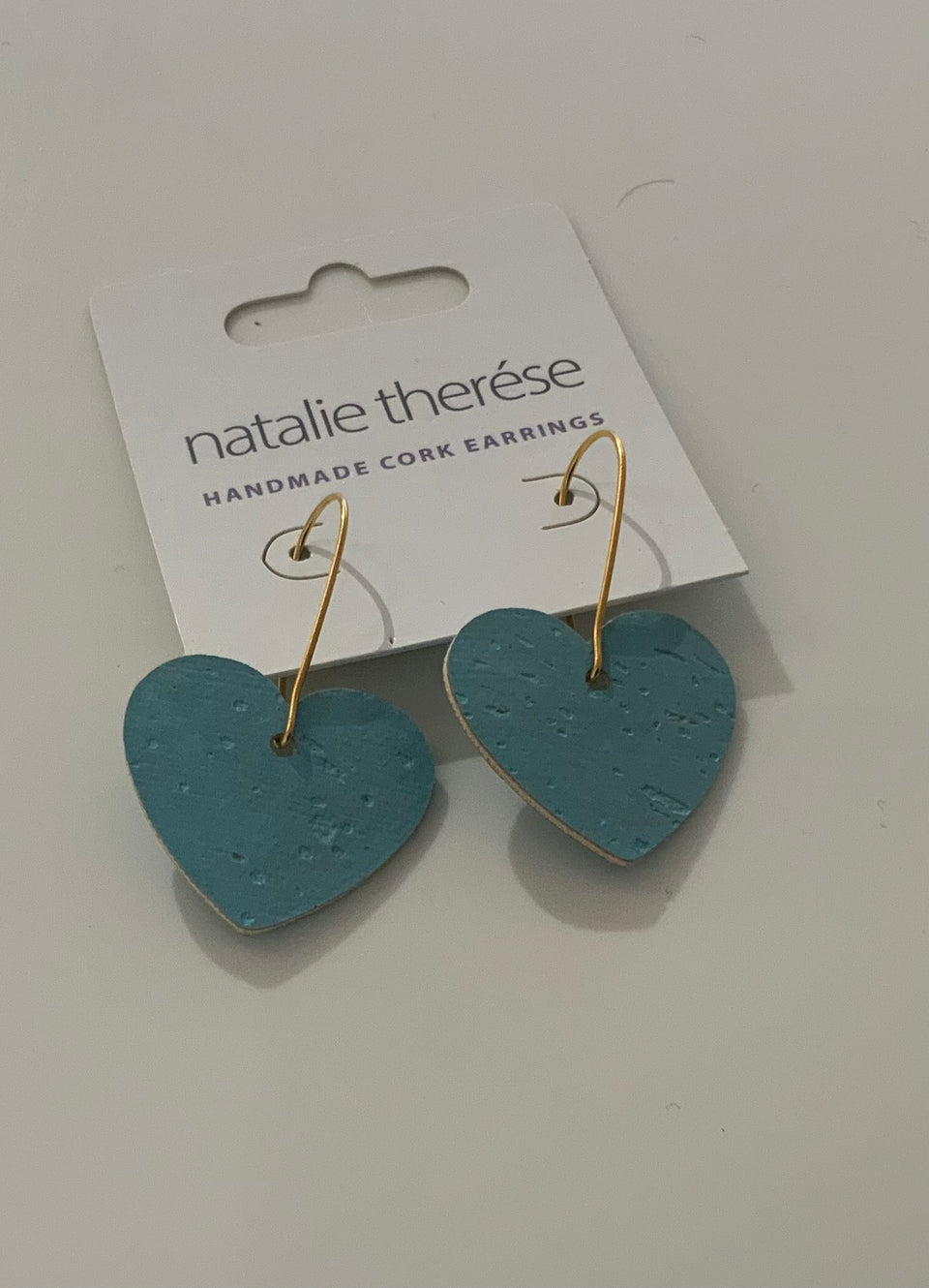 Blue Cork Earrings | petite shops