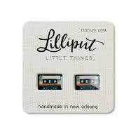 Retro Cassette Earrings