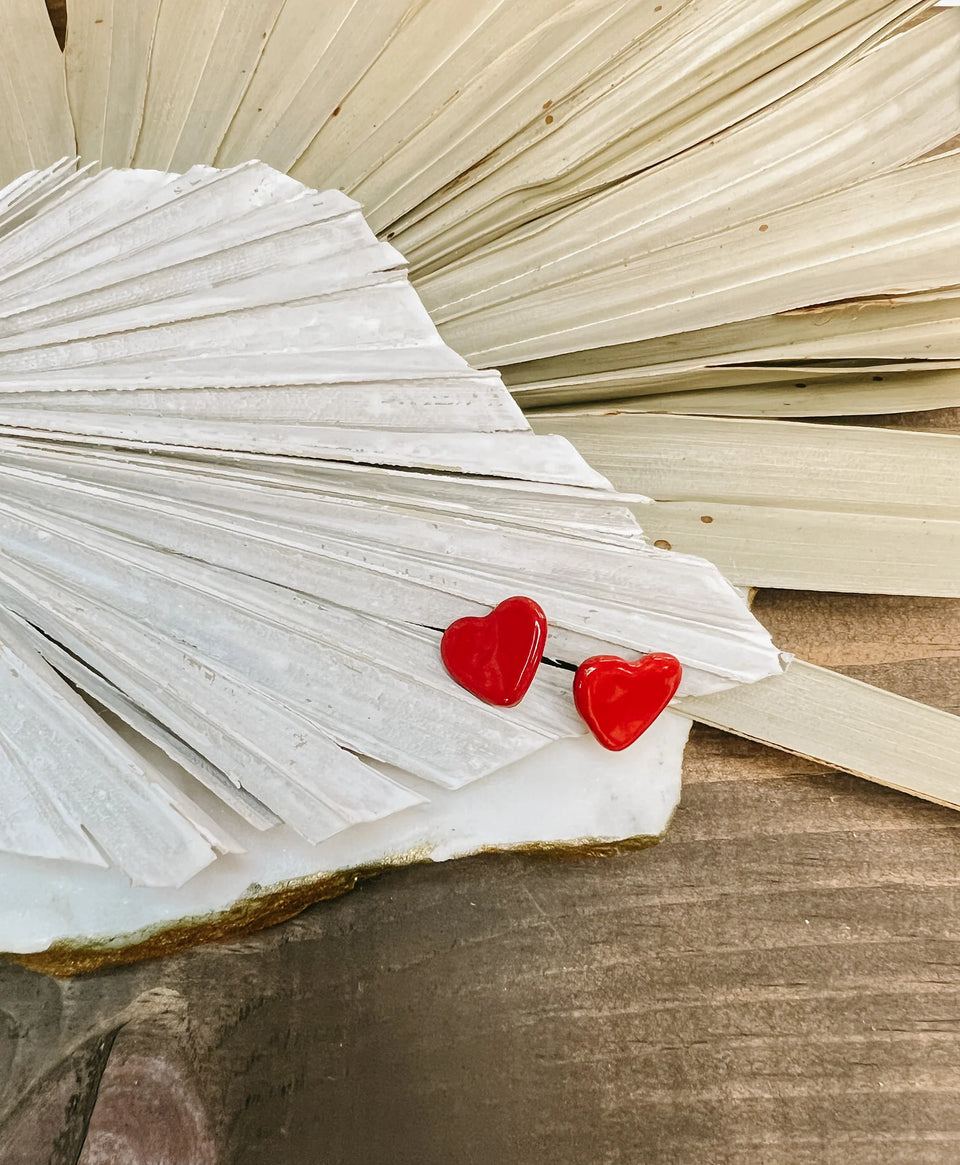 Heart Studs