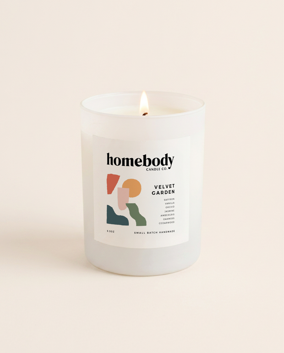 Velvet Garden • burn + bloom candle ✴ Winter Collection