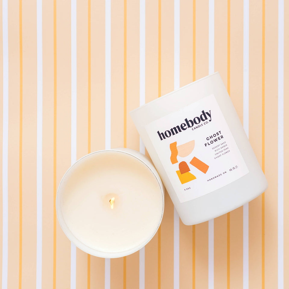 Heirloom Cotton • burn + bloom candle ✸ 2025 Spring