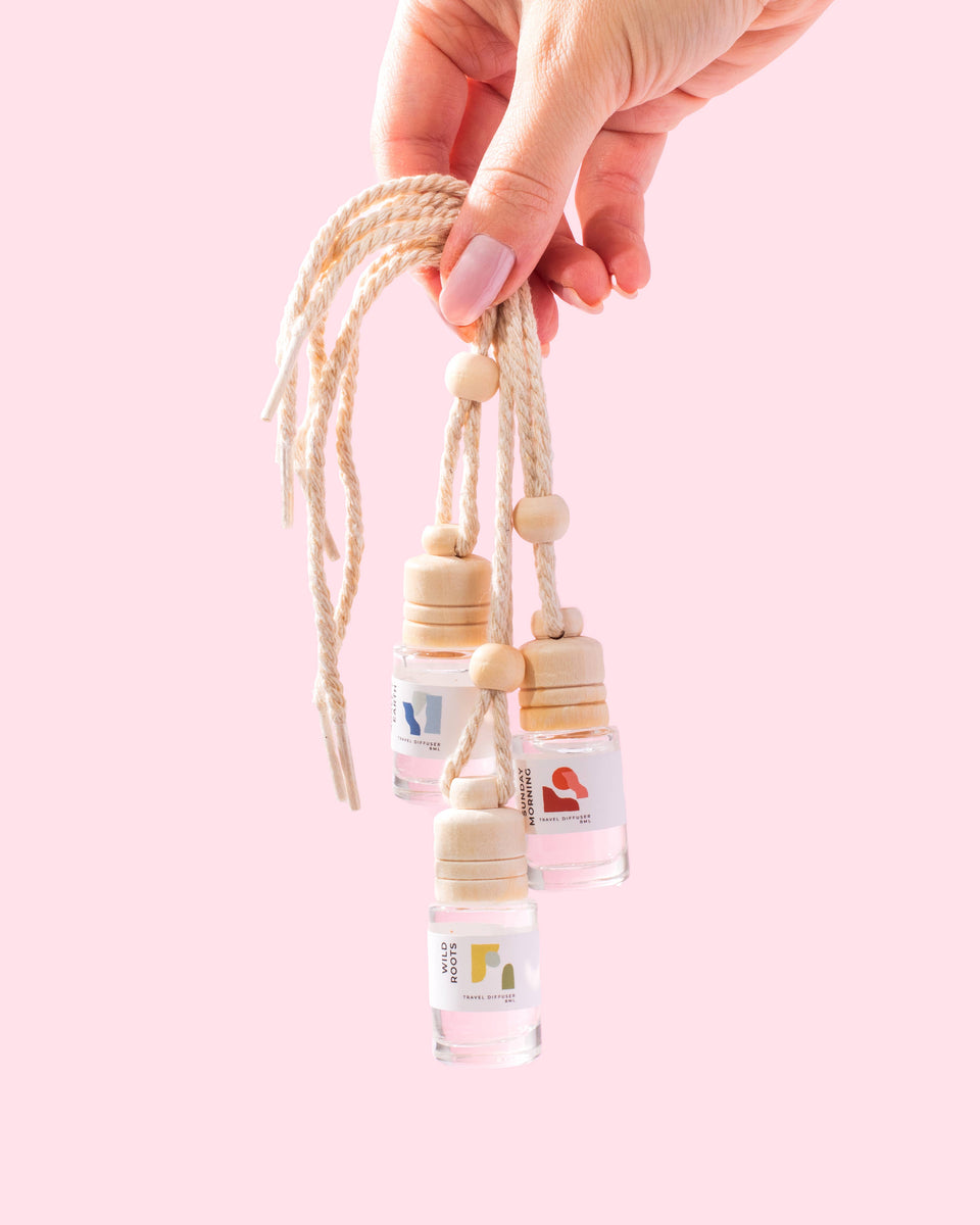 Travel Diffusers • Hanging: Palo Santo