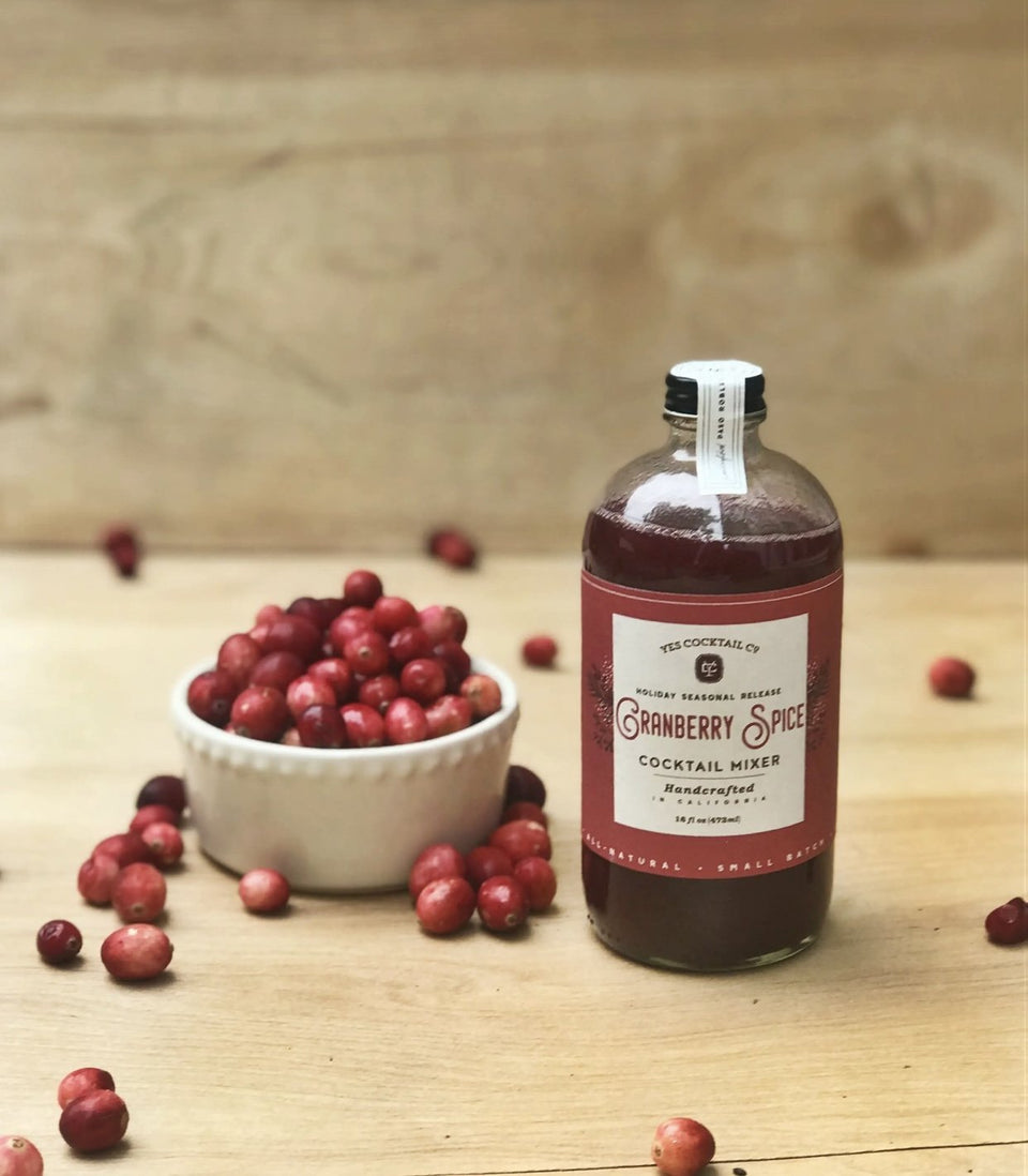 Holiday Cranberry Spice Cocktail Mixer