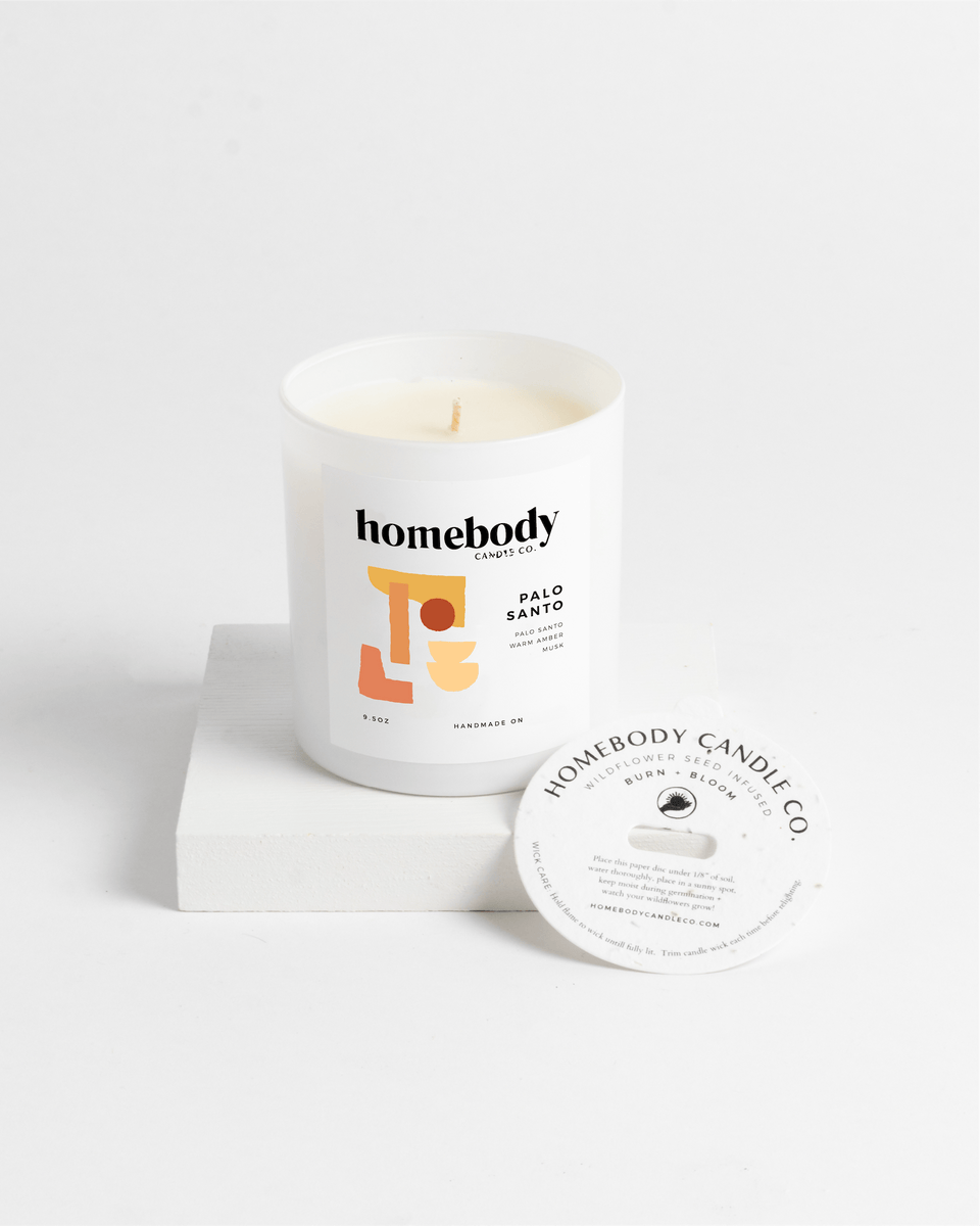 Palo Santo • burn + bloom candle