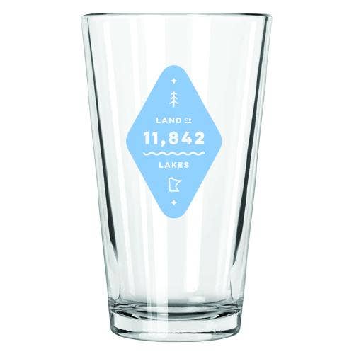 Land of Lakes Pint Glass