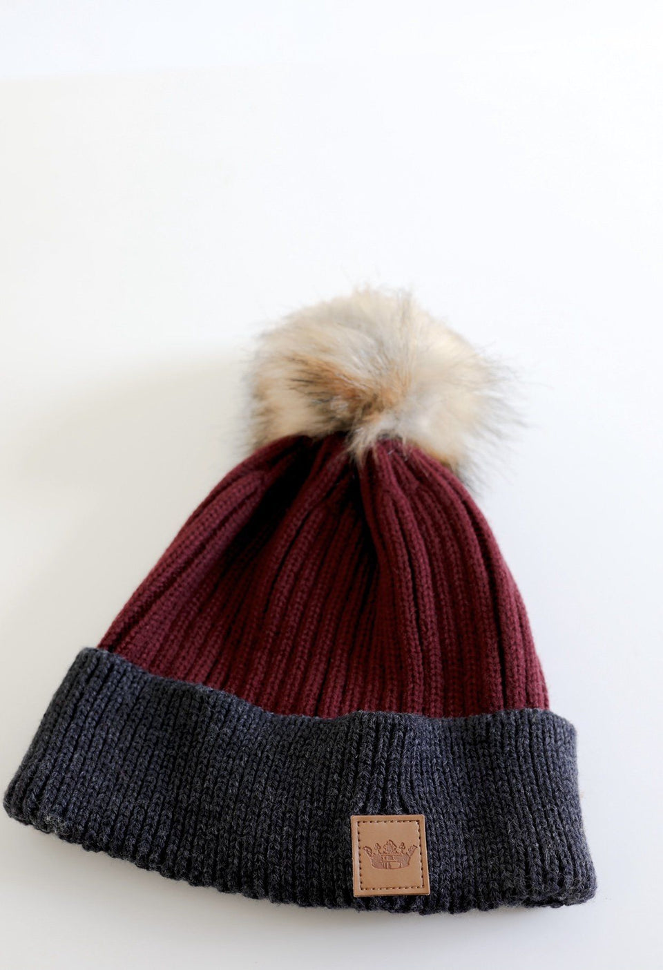 Knit Beanie with Pom