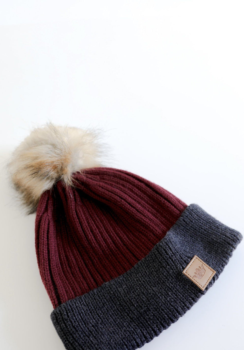 Knit Beanie with Pom