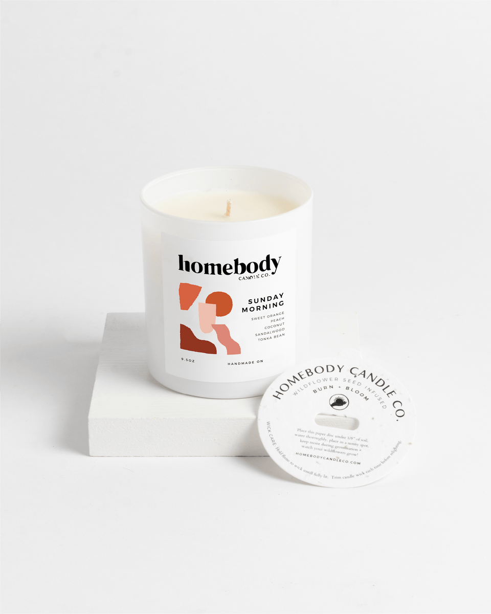 Sunday Morning • burn + bloom candle