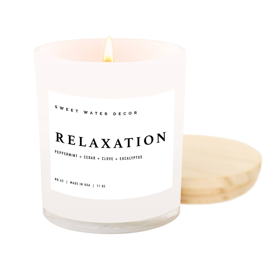 Relaxation 11 oz Soy Candle - Home Decor & Gifts | petite shops